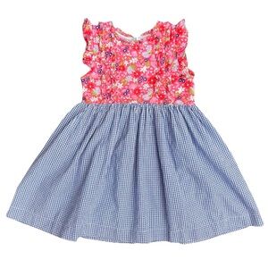 Pink Chicken Girl’s 6Y Floral Pink Elliot Dress